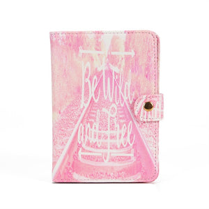 'Be Wild and Free' Passport Cover