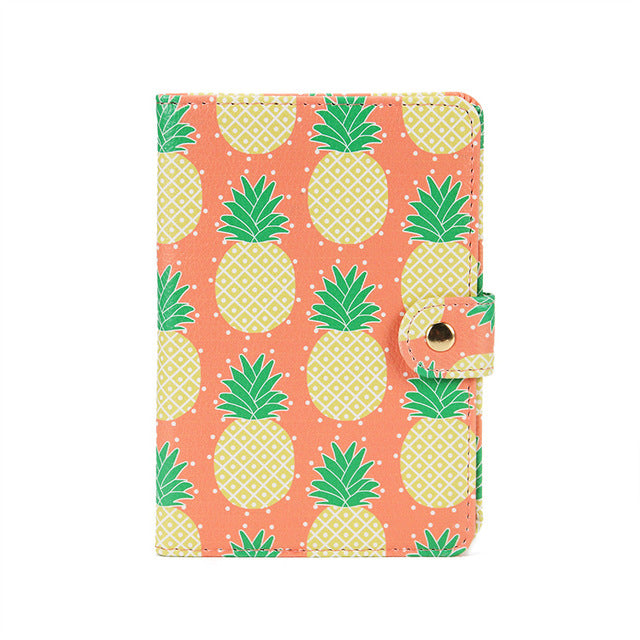 Pineapple passport cover