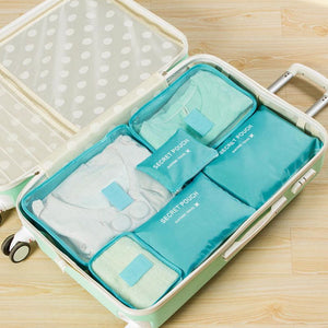 6 Piece Travel Bag Set