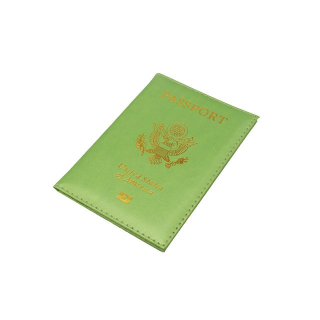 USA colourful passport covers