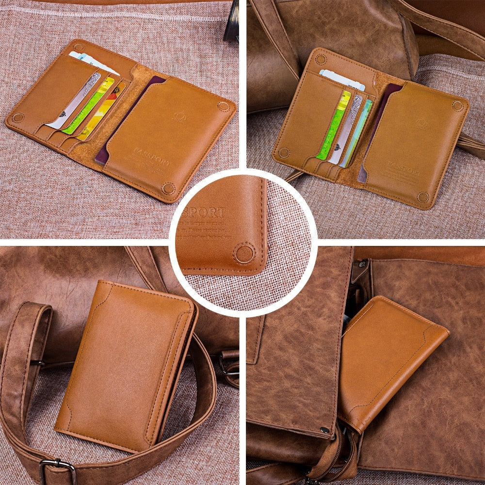 Leather Passport Holder